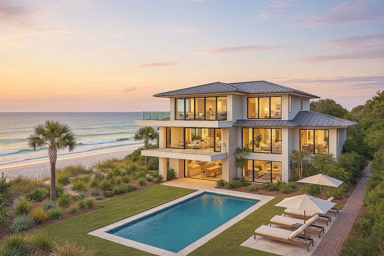 Beachfront Estate
